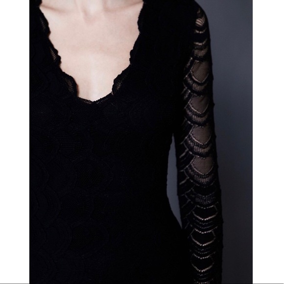 FREE PEOPLE Party Dress Intricate Draped Mini Gown - Picture 5 of 12